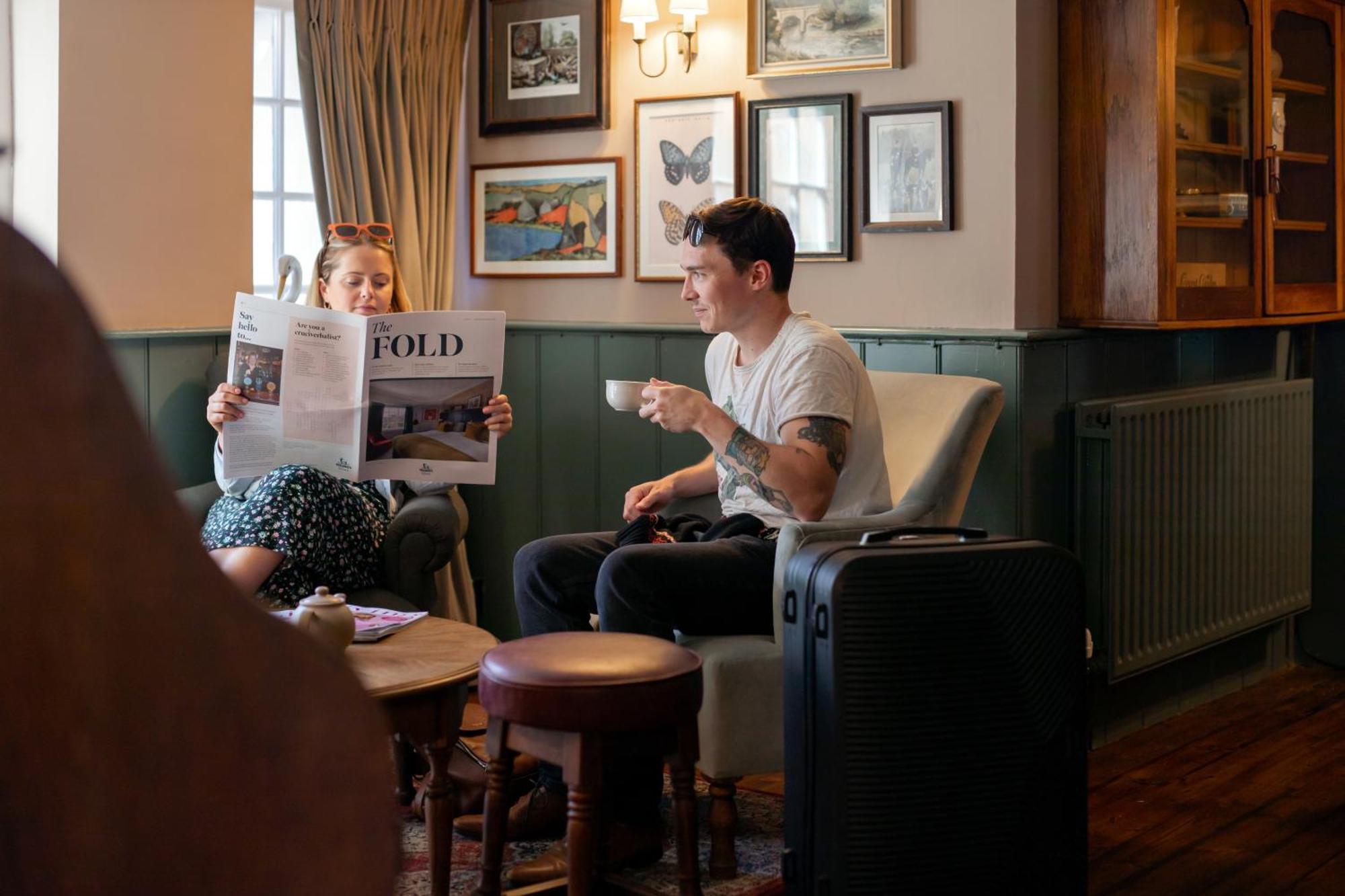 The Lamb Inn Hindon Екстер'єр фото
